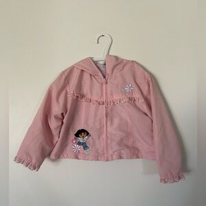 Vintage Dora The Explorer Pink Jacket 24 Months